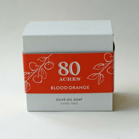 80 Acres: Olive Oil Soap - blood orange