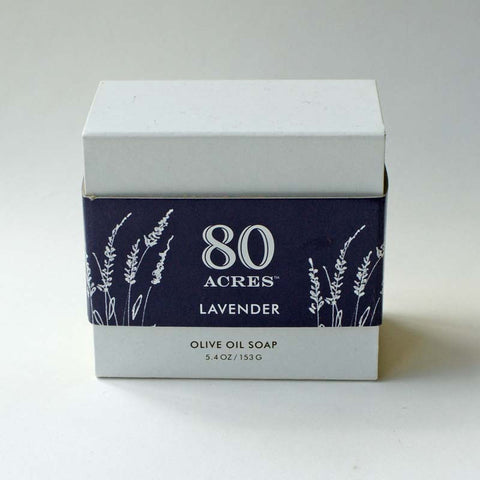 80 Acres: Olive Oil Soap - lavender