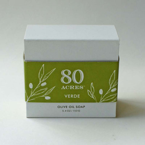 80 Acres: Olive Oil Soap - verde