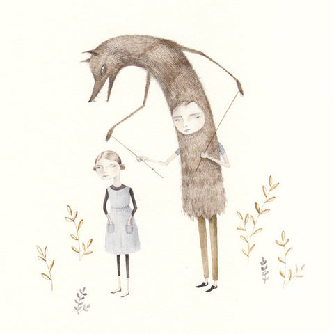 Oh My Cavalier: Print - a fright