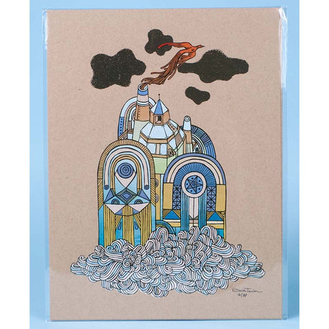 Animal Sleep Stories: Print - bird maker's workshop