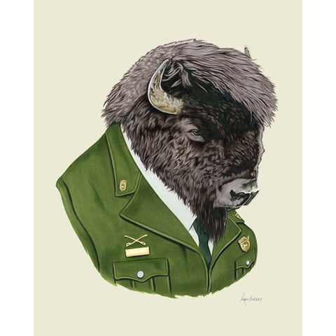 Berkley Illustration: Print - bison