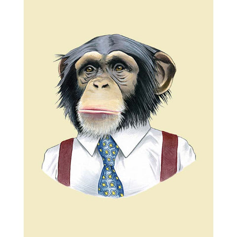 Berkley Illustration: Print - chimpanzee