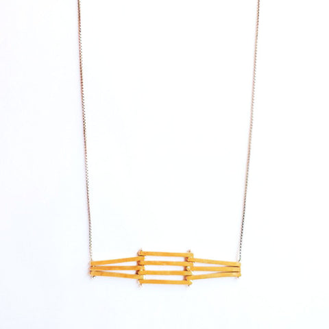Levels Horizontal necklace