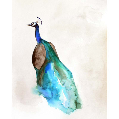 Mai Autumn: Print - peacock 2