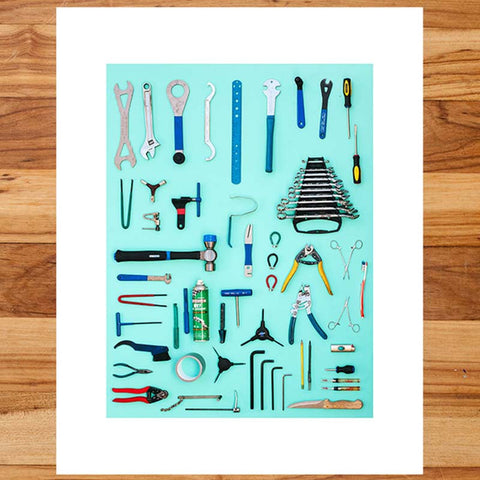 Mandy Mohler: Print - the bicycle mechanic