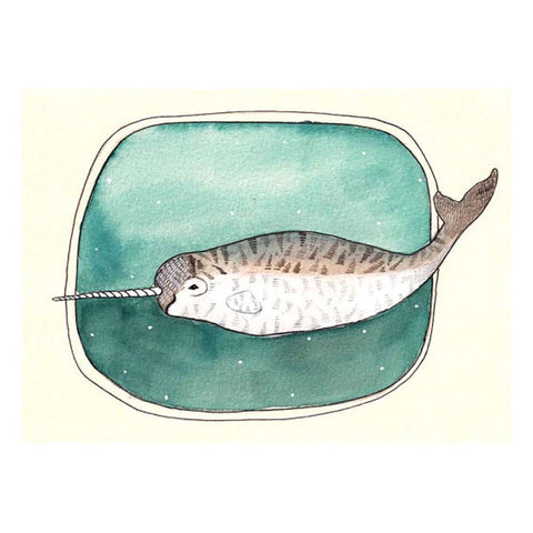 Michele Maule: Print - narwhal