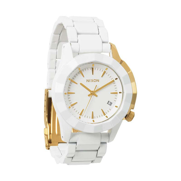 nixon | monarch | white/gold | Tilde – dev1-22fish display picture 1
