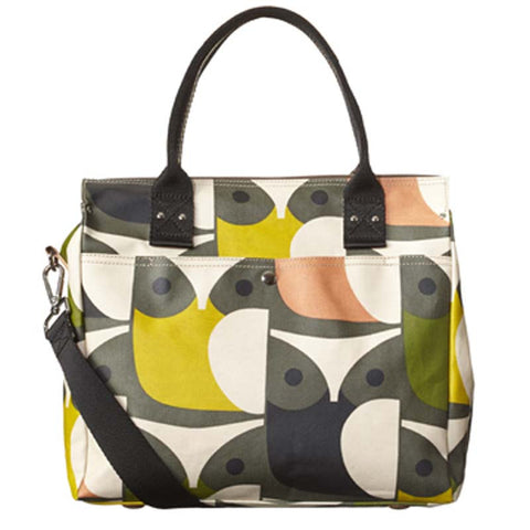 Orla Kiely Handbag: Messenger - big owl print