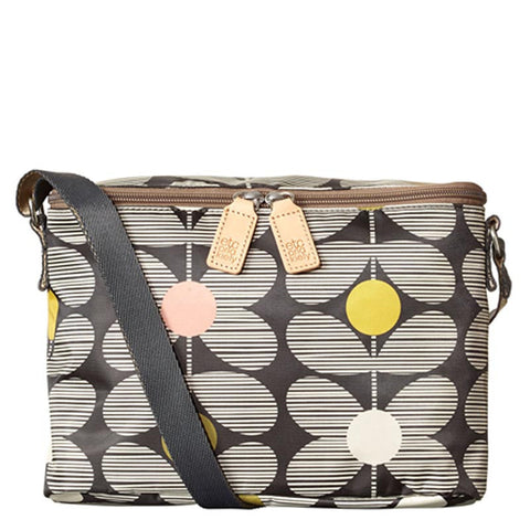 Orla Kiely Handbag: Mini Box Bag - daisy stem print