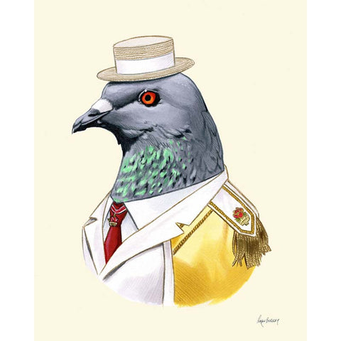 Berkley Illustration: Print - portland pigeon