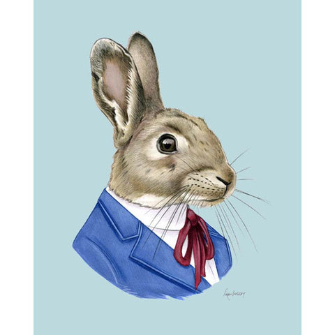 Berkley Illustration: Print - bunny rabbit