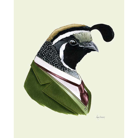 Berkley Illustration: Print - quail gentelman