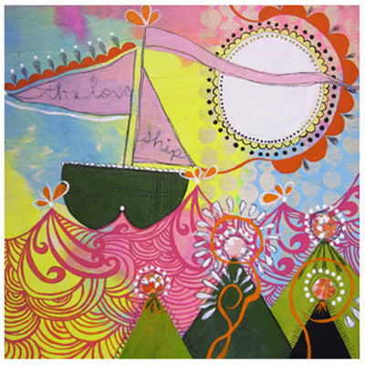 Jessica Swift: Print - the love ship