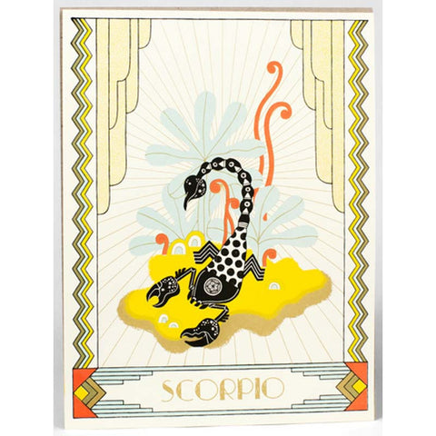 Animal Sleep Stories: Print - scorpio