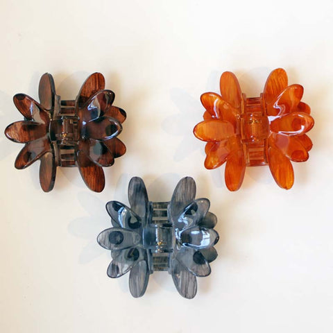 The French Atelier: Pinch Clip - large flower dots