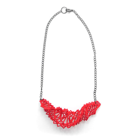 Repeat Offfender: Necklace - arithmetic red