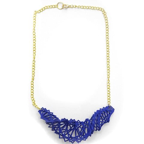 Repeat Offfender: Necklace - arithmetic blue