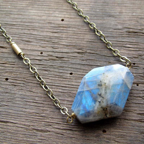 Stowaway Jewelry: Necklace - tiva labradorite